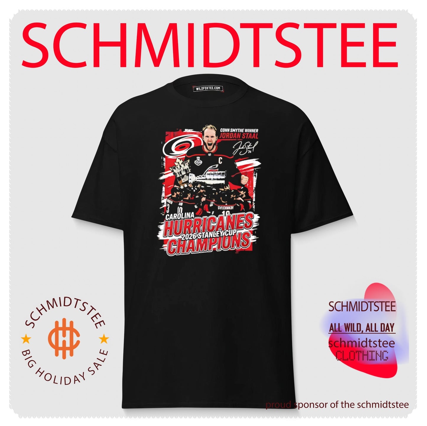 2026 Stanley Cup Champions Carolina Hurricanes Conn Smythe Winner Jordan Staal shirt