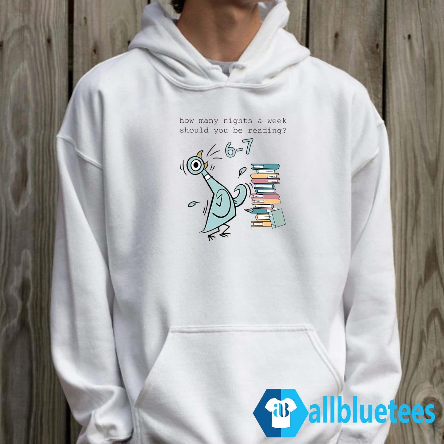 6-7 Pigeon How Many Nights A Week Should You Be Reading Shirt