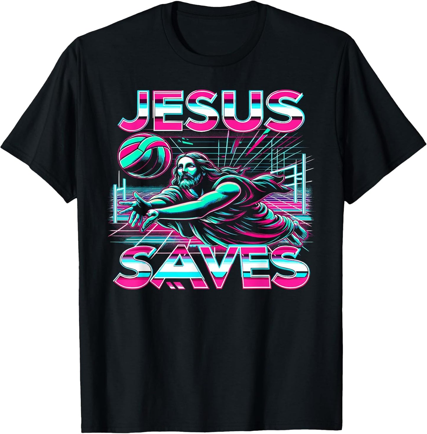 C.J.'s Religious Christian Volleyball Player