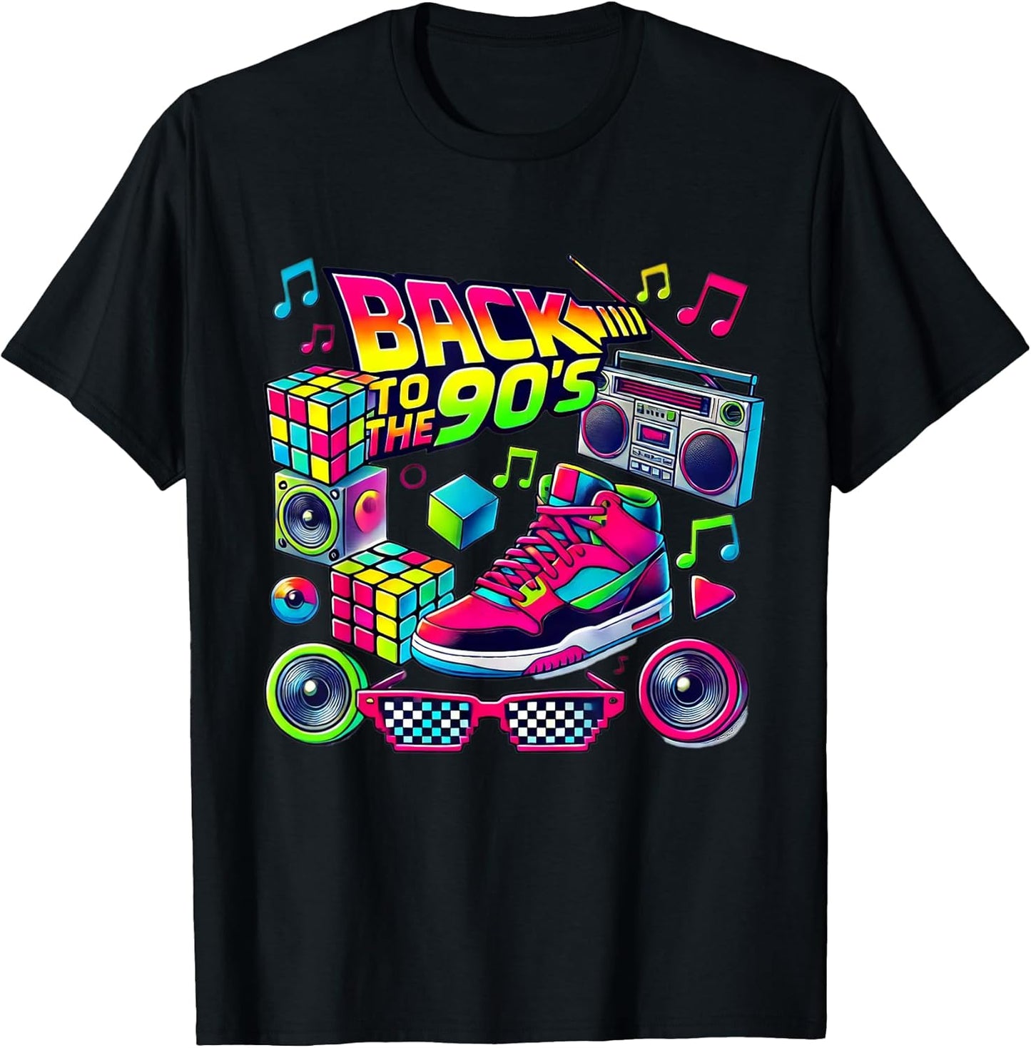 Retro Back To 90's 1990s Tee Gifts