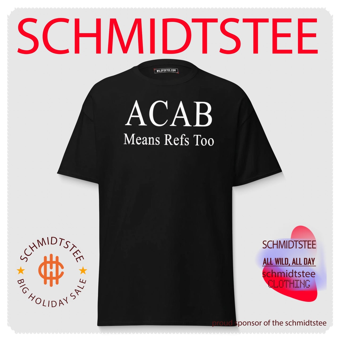 ACAB Means Refs Too Shirt