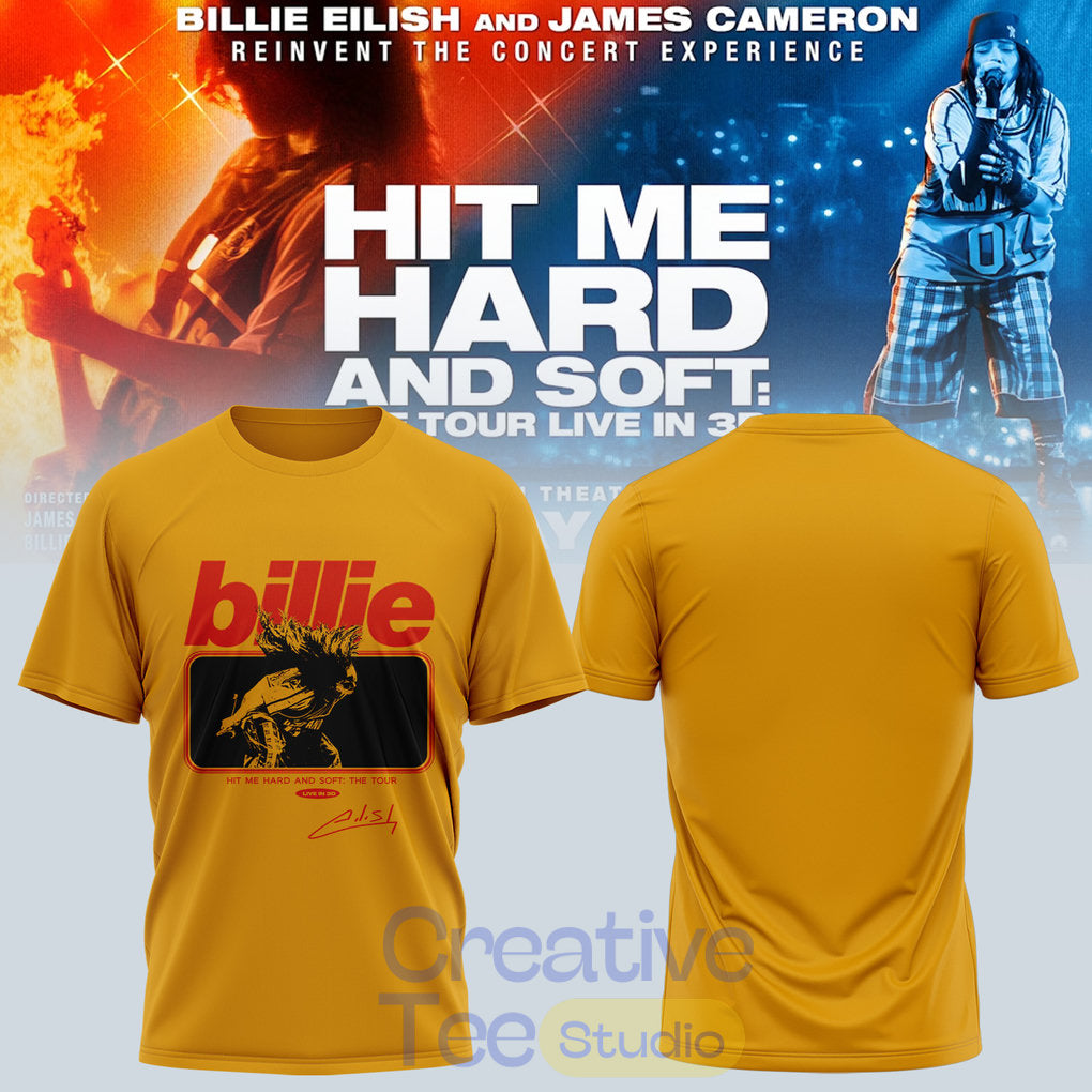 Billie Eilish Hit Me Hard and Soft The Tour 2026 Special Tee