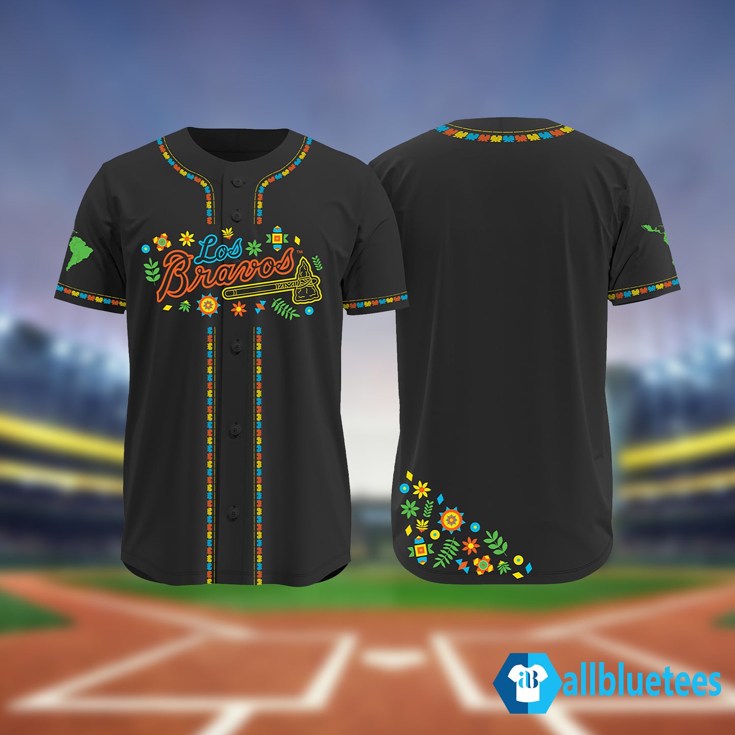Braves Los Bravos Jersey Giveaway 2025