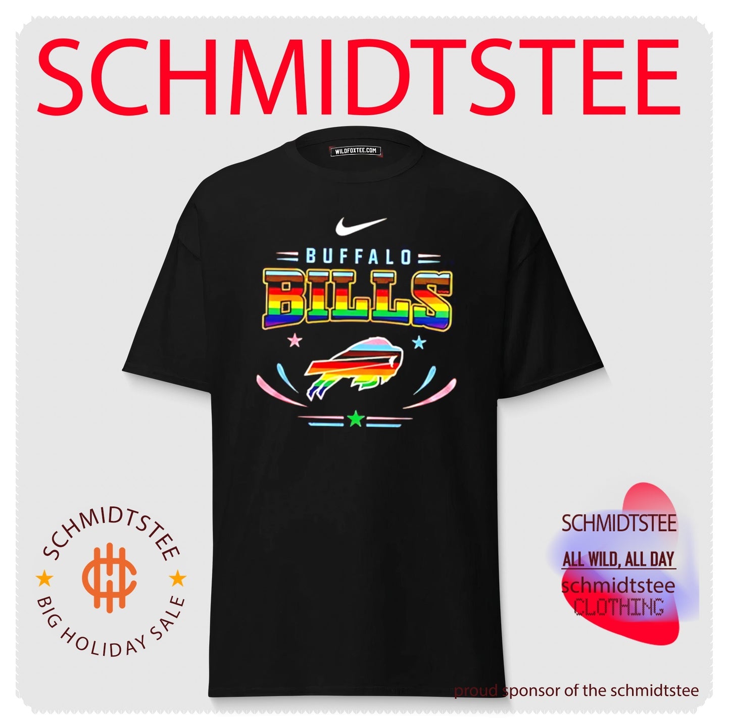 Buffalo Bills Pride Month 2026 LGBT Love x NFL Game shirt