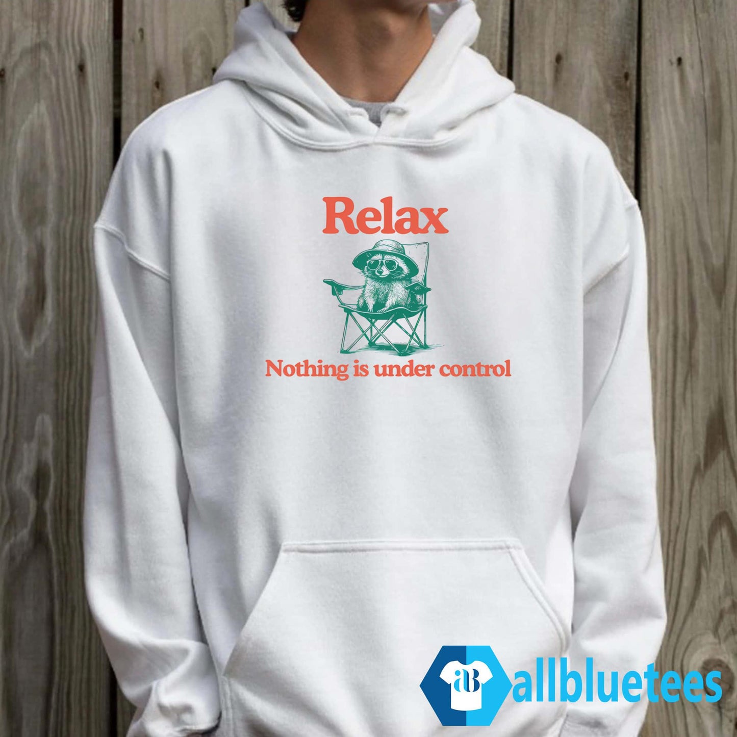 Chill Raccoon Relax Nothing Is Under Control Shirt