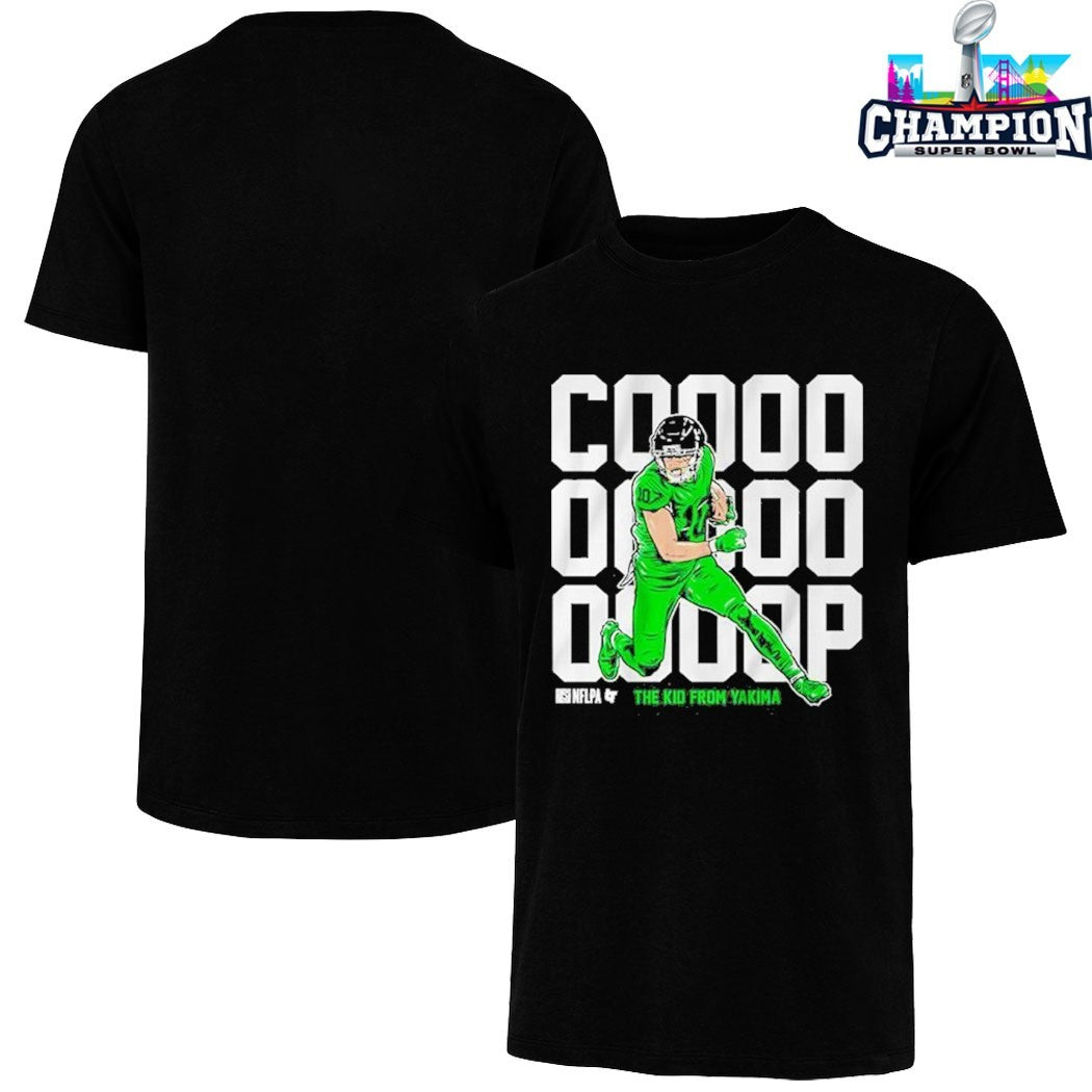 Cooper Kupp Coooooooop The Kid From Yakima Seattle Seahawks T-shirts