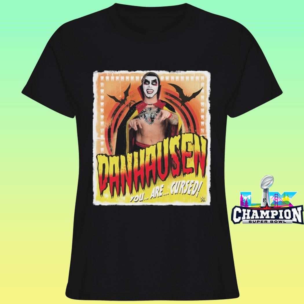 Danhausen Wwe You Are Cursed Shirt