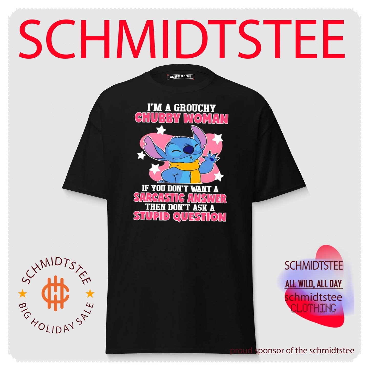 I’m A Grouchy Chubby Woman If You Don’t Want A Sarcastic Answer shirt