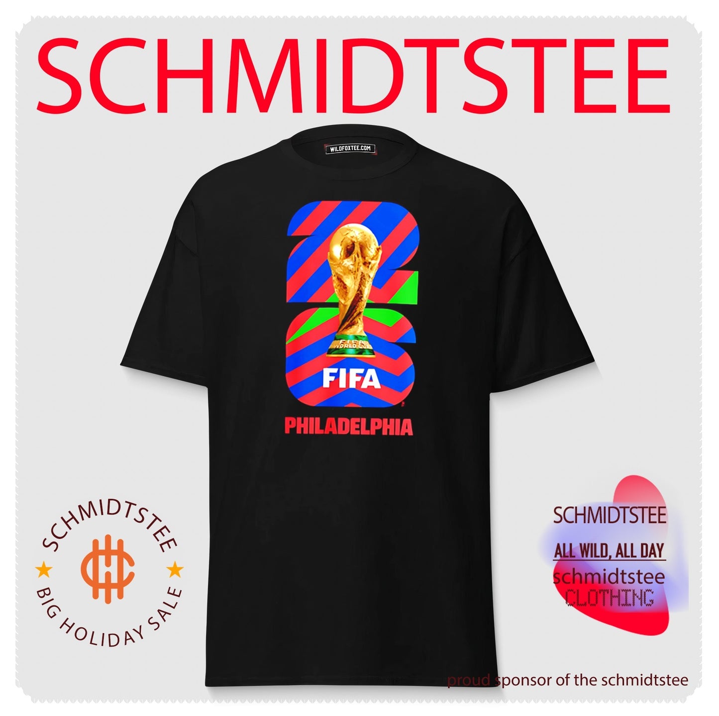 FIFA Philadelphia World Cup Host City 2026 shirt