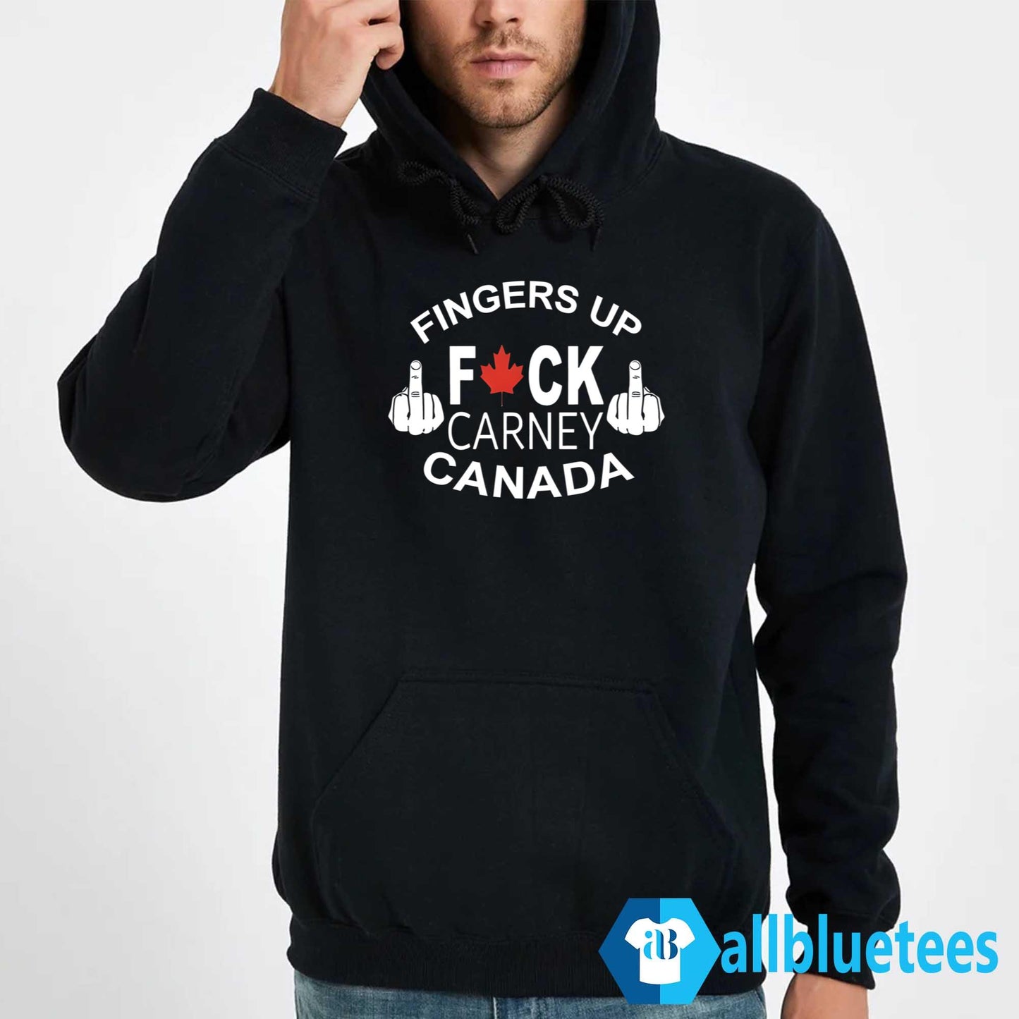 Fingers Up F-ck Carney Canada Shirt