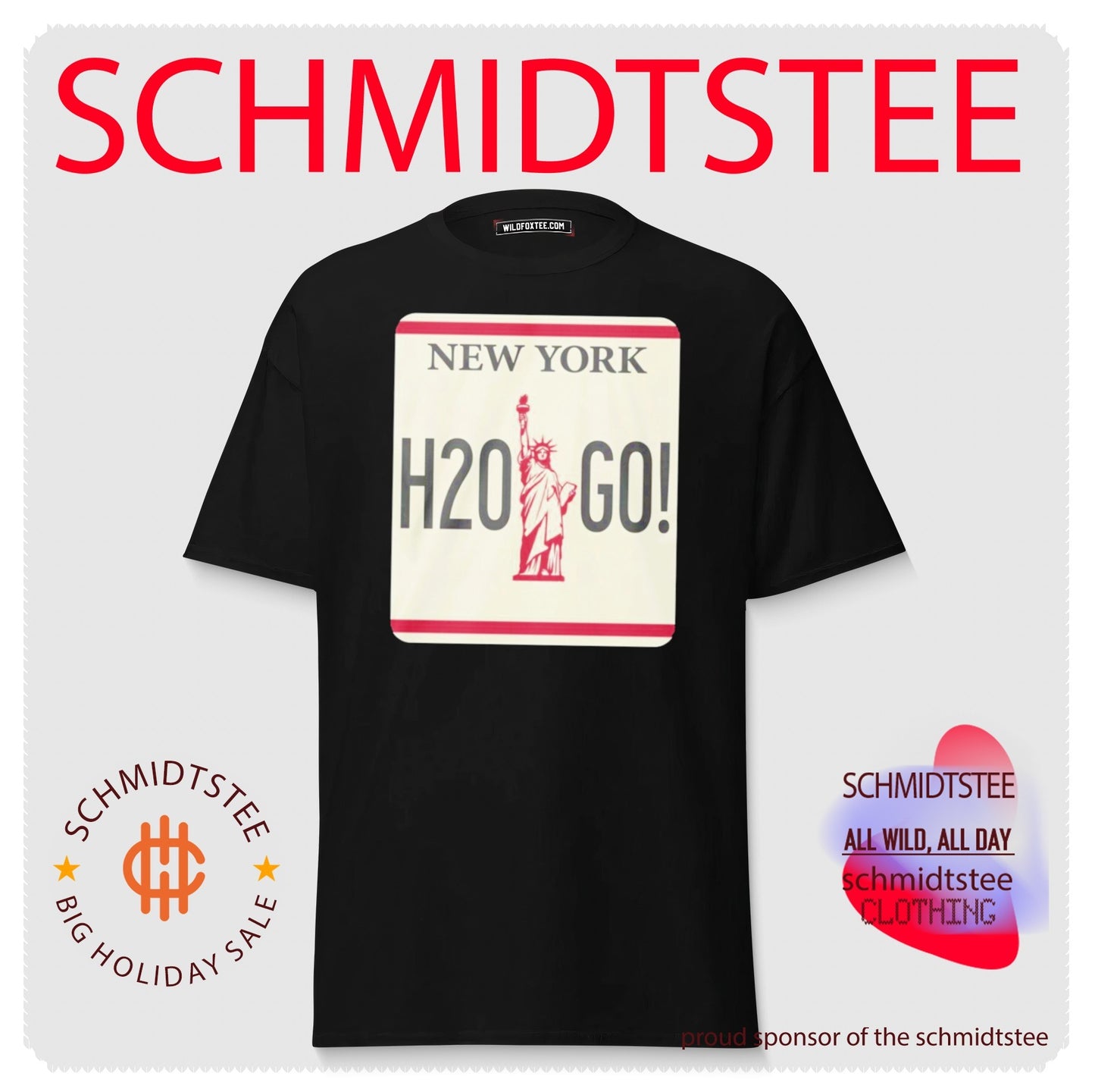H2O Go License Plate Classic 2026 shirt