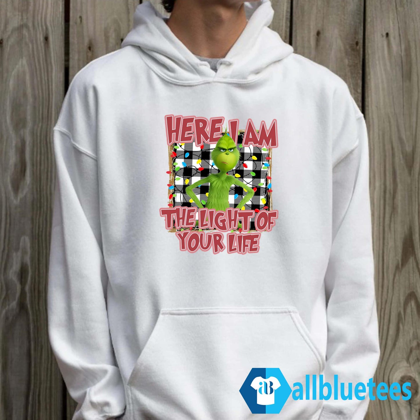 Here I Am The Light Of Your Life Christmas Shirt