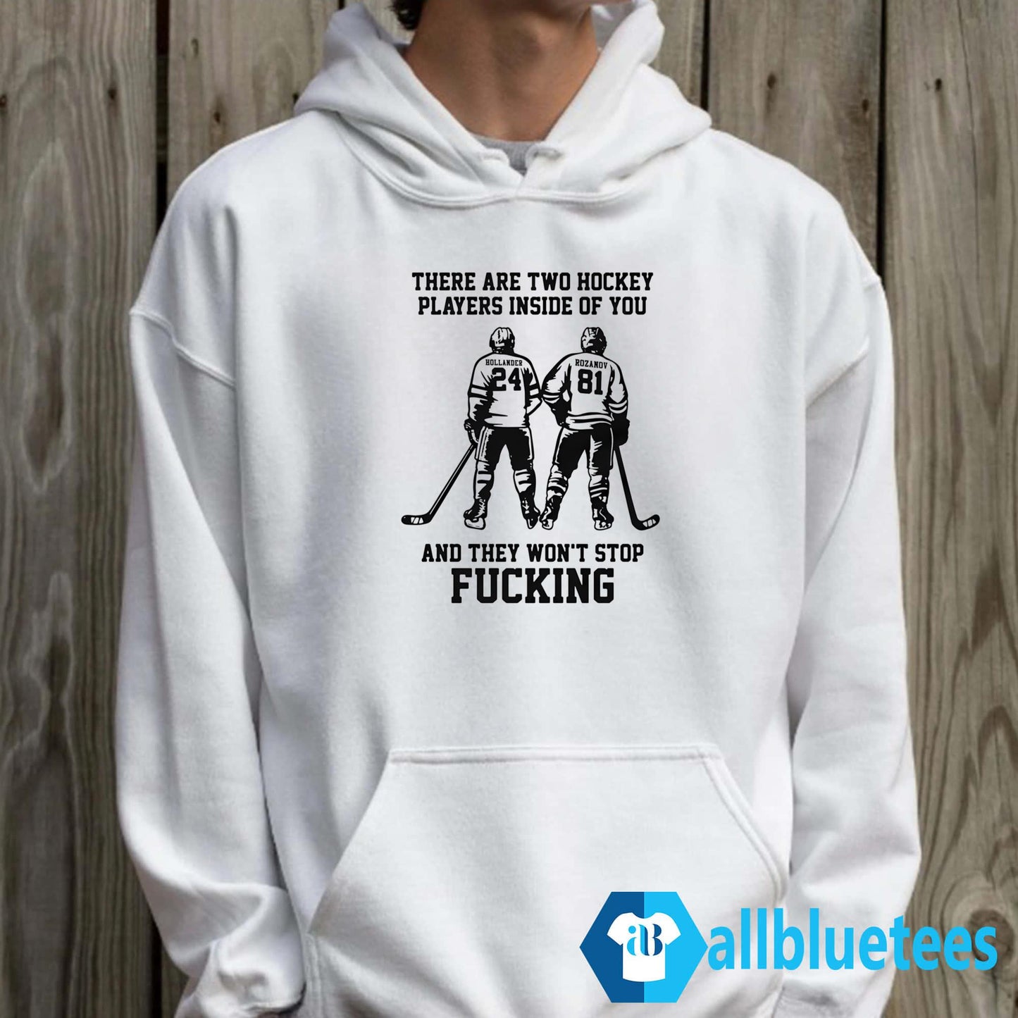 Hollander – Rozanov There Are Two Hockey Players Inside Of You Shirt