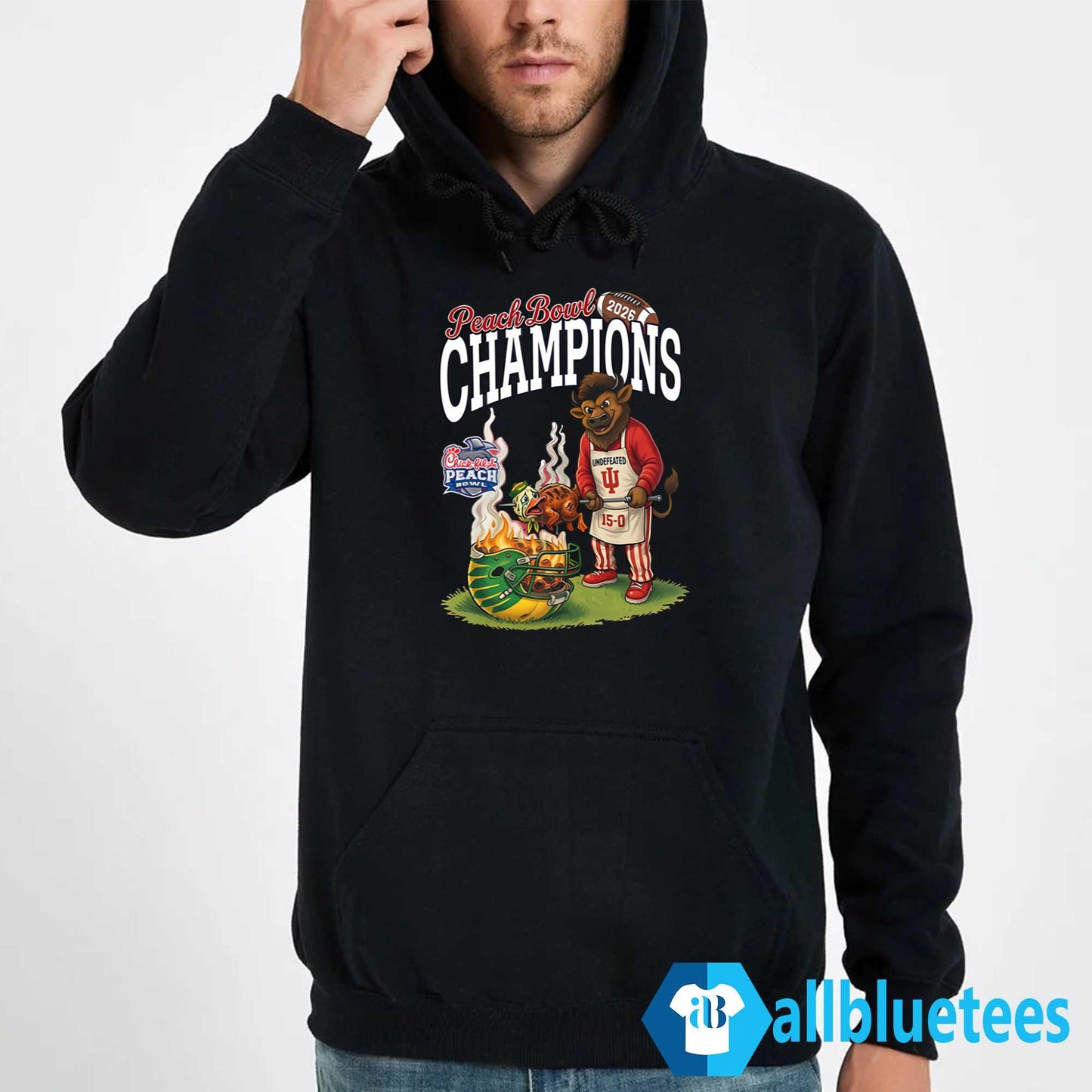 Hoosiers 2026 CFP Peach Bowl Champions Shirt