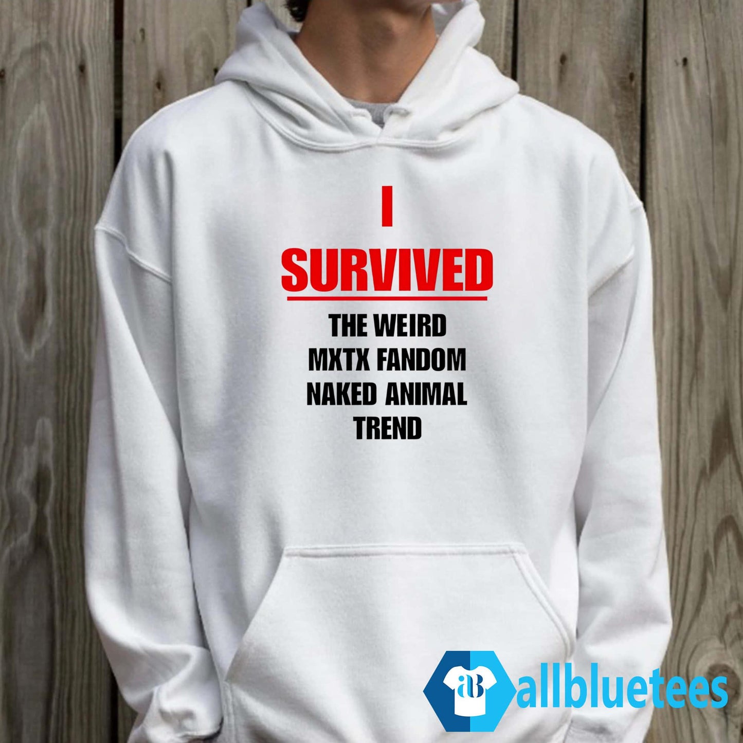 I Survived The Weird Mxtx Fandom Naked Animal Trend Shirt