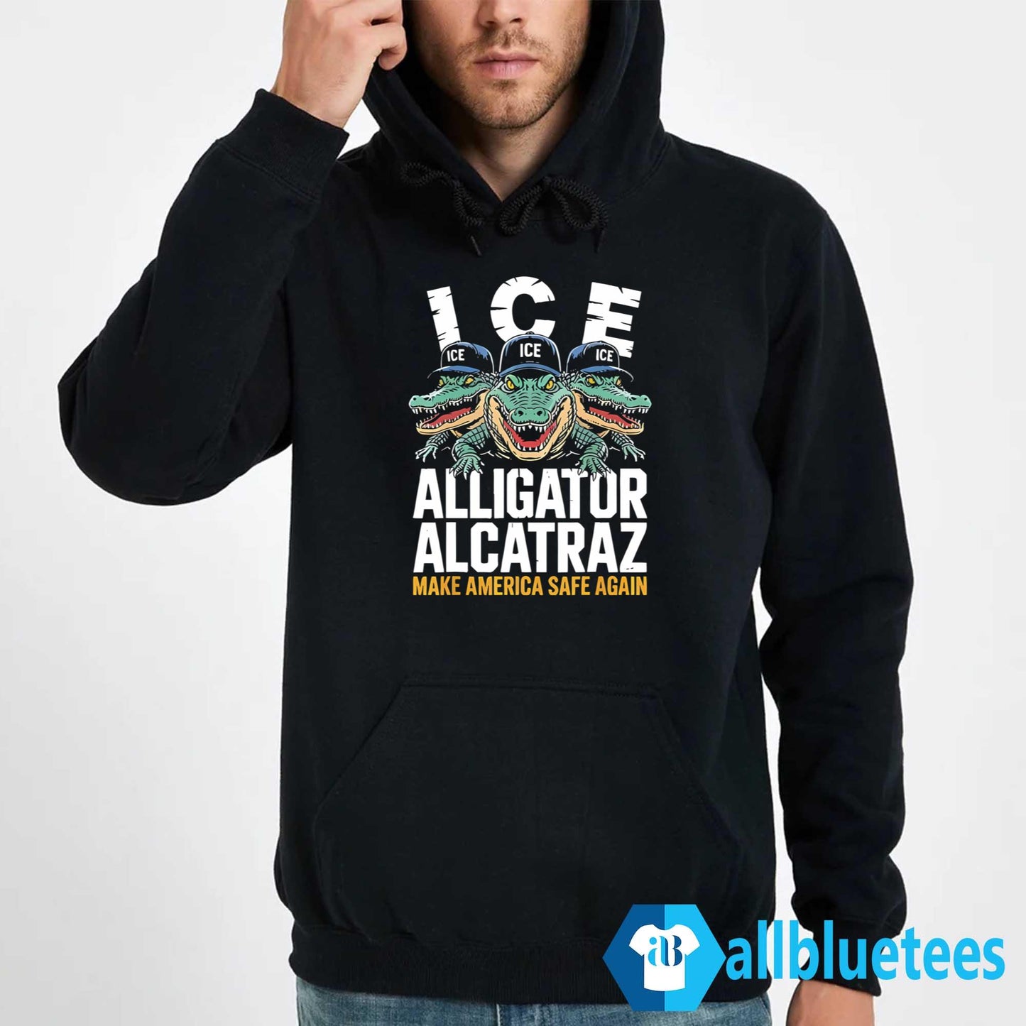 ICE Alligator Alcatraz Make America Safe Again Shirt