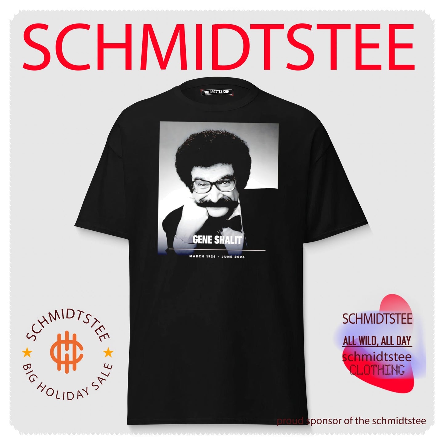 In memory of Gene Shalit 1926 2026 shirt