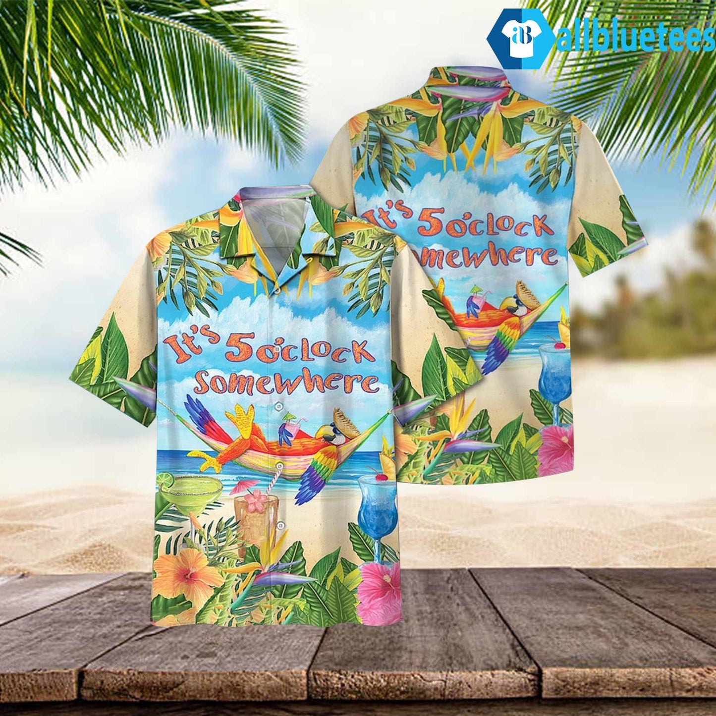 Jimmy Buffett It’s 5 O’Clock Somewhere Hawaiian Shirt
