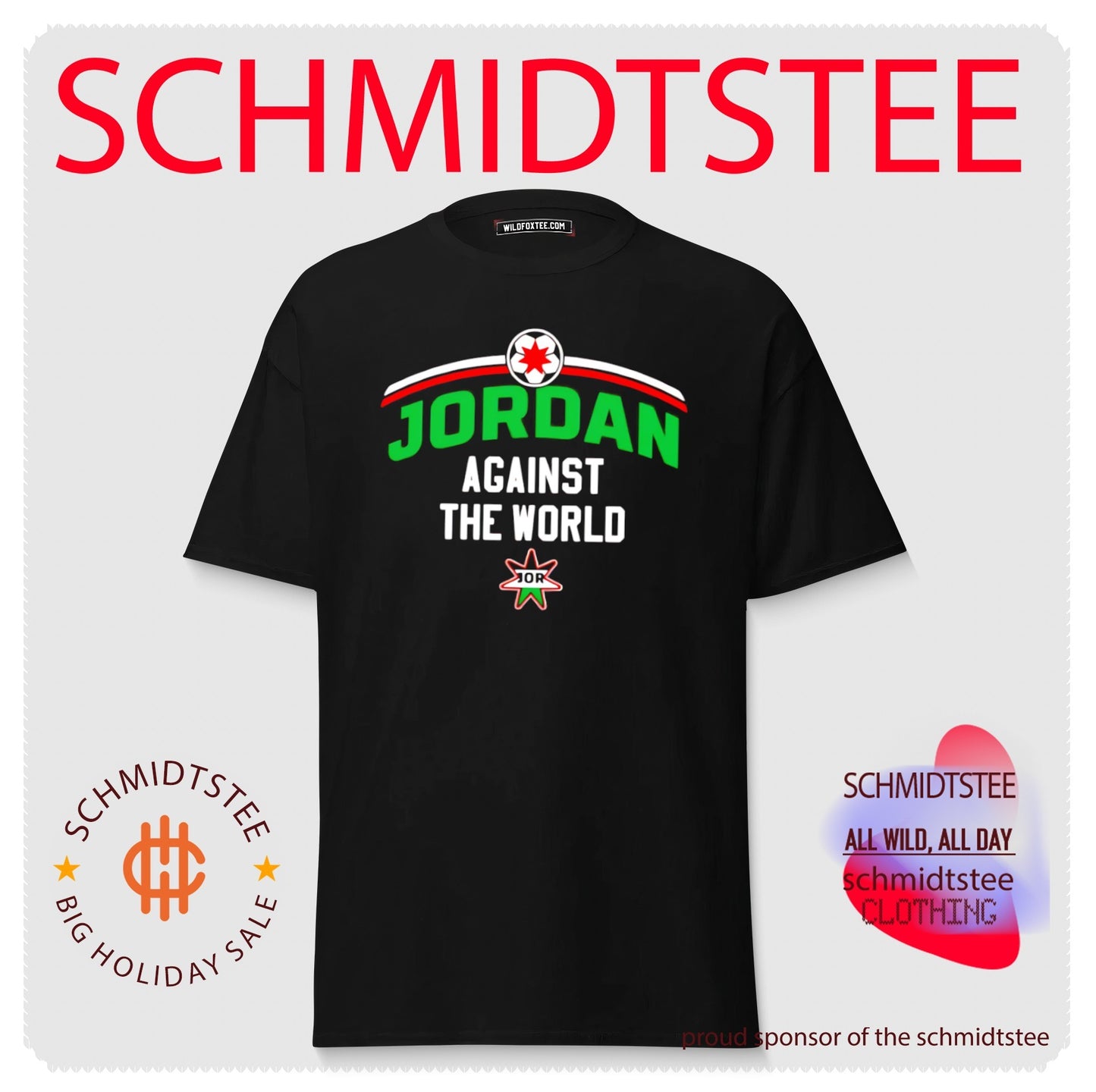 Jordan Against The World logo shirt