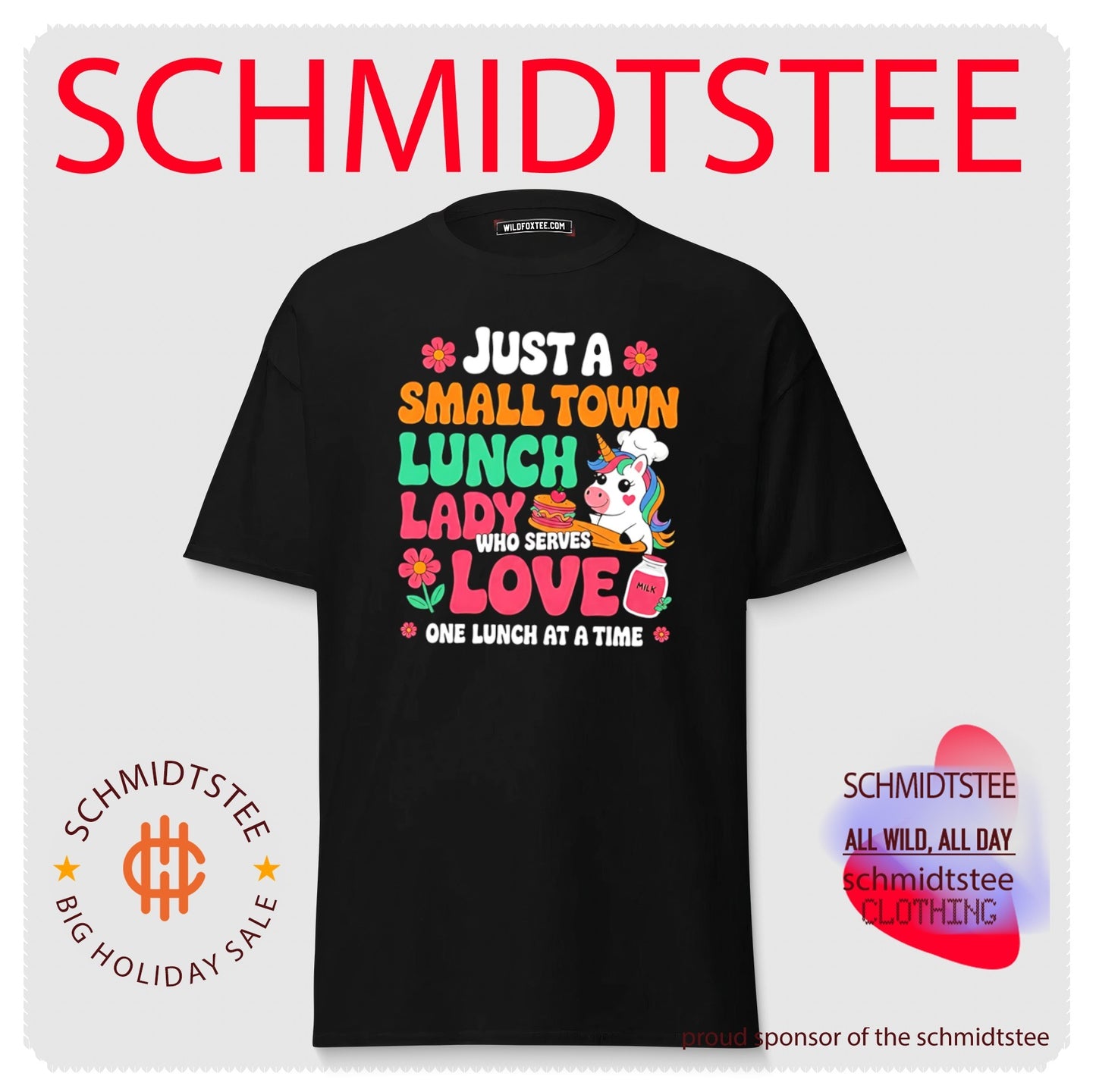 Just a small town lunch lady who serves love cartoon unicorn shirt_upscayl_3x_realesrgan-x4fast