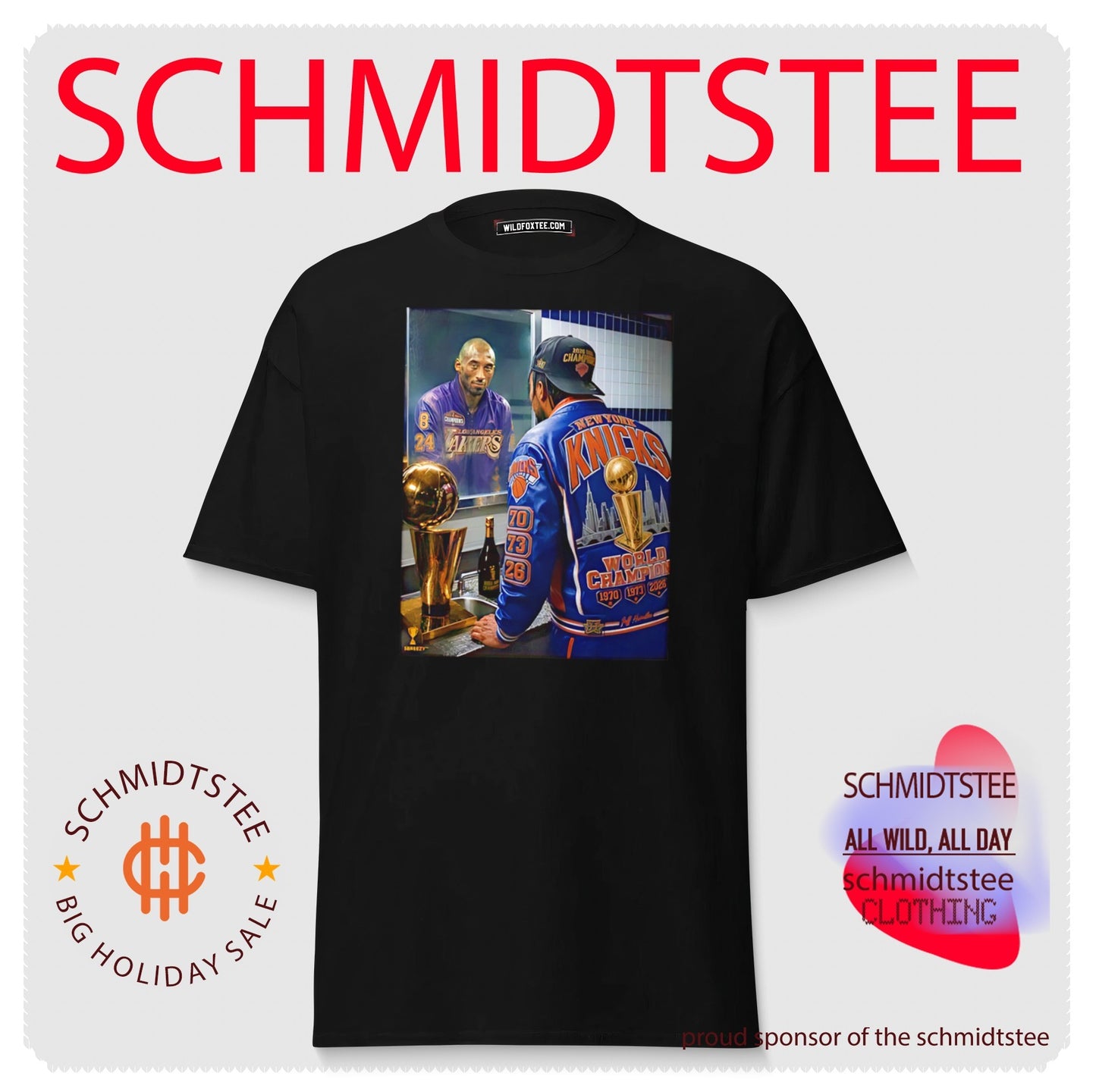 Kobe Bryant New York Knicks World Champion trophy 2026 jacket shirt