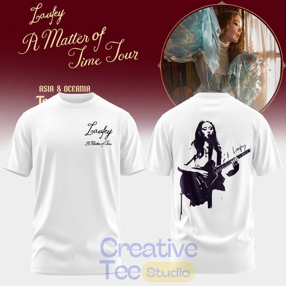 Laufey A Matter of Time AUS & NZ Tour 2026 Exclusive Tee Hoodie