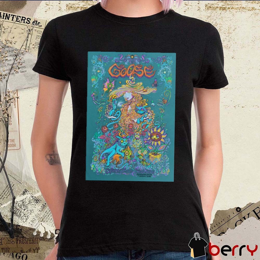 Poster Goose Huntington Bank Pavilion at Northerly Island In Chicago IL September 20 2025 t-shirt