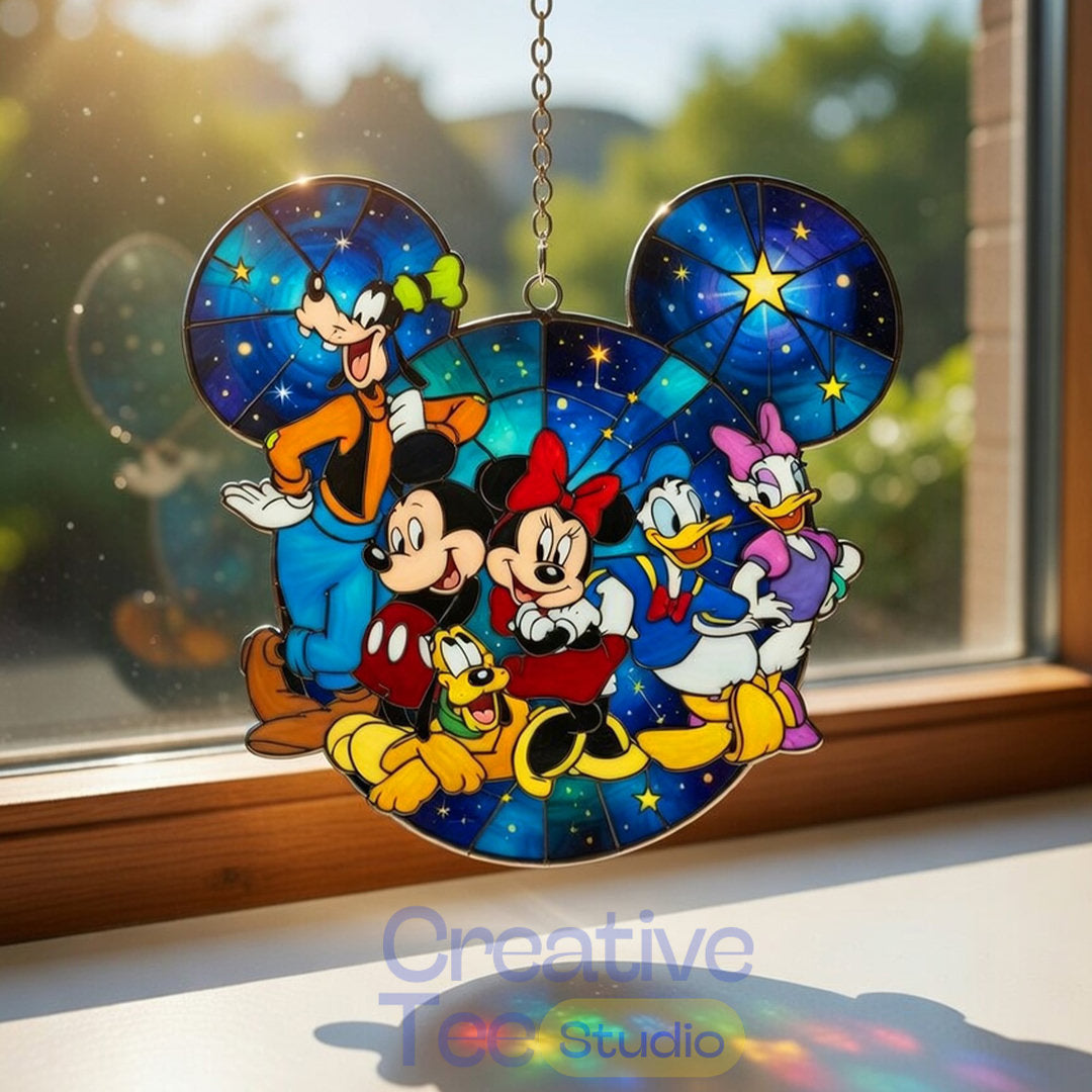 Mickey Mouse & Friends Premium Suncatcher Home Decor