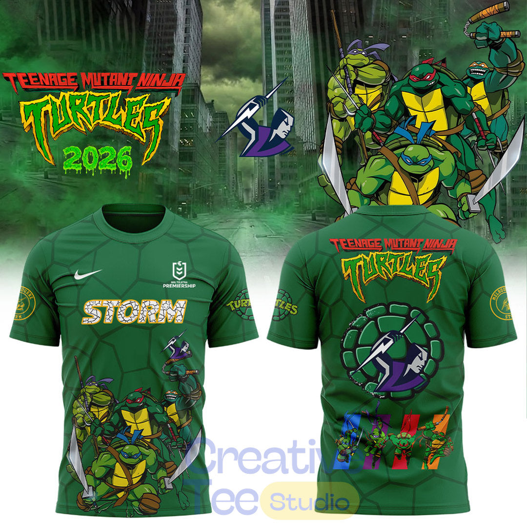 NRL All Teams x Teenage Mutant Ninja Turtles Special T-Shirt