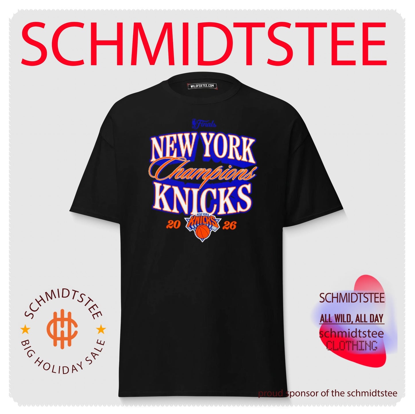 New York Knicks 2026 NBA Finals Champions Legacy Heavyweight shirt