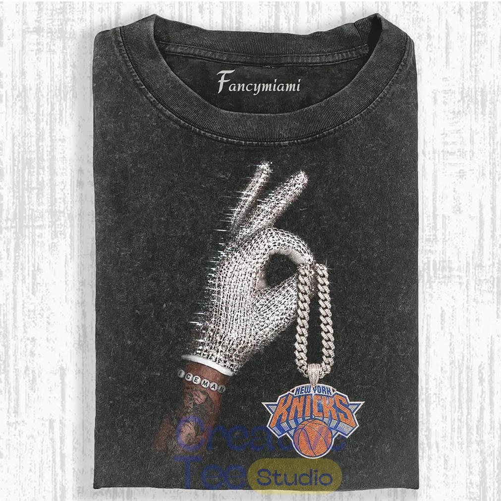 New York Knicks 2026 NBA Finals Ice Man T-Shirt