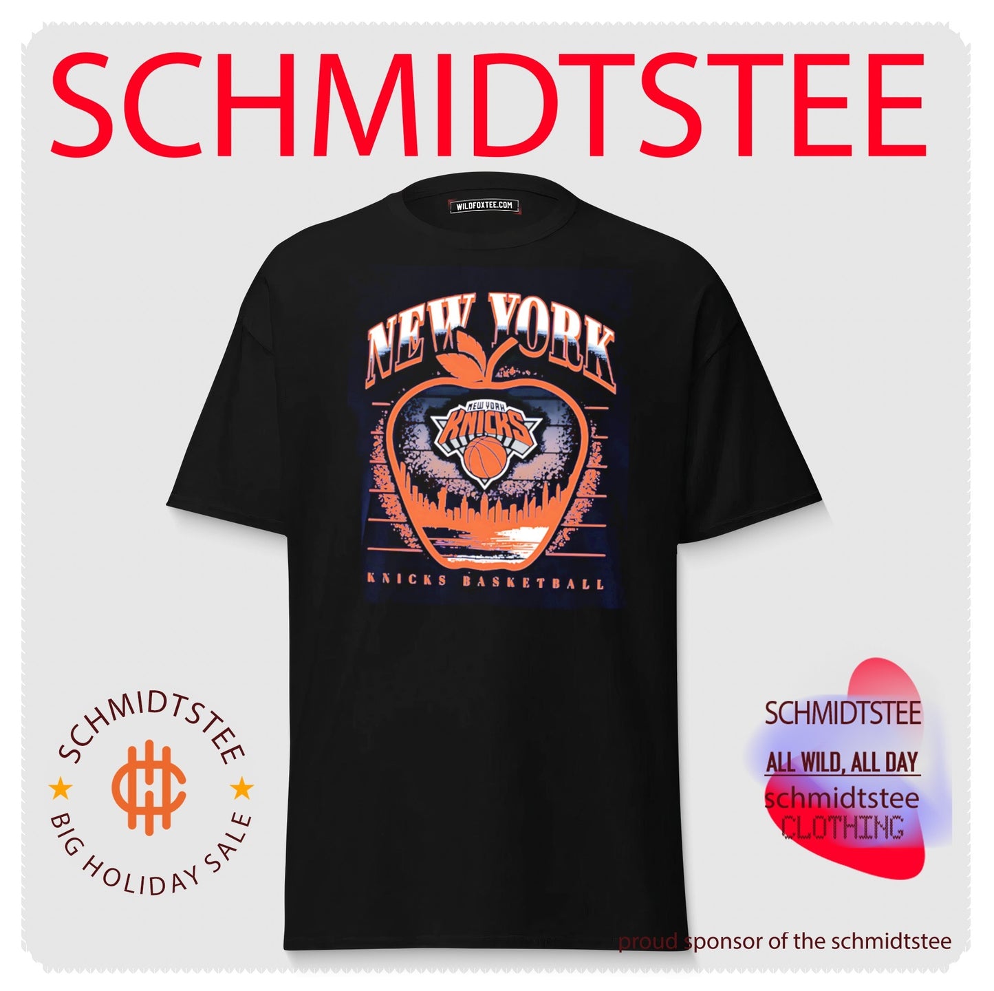 New York Knicks Apple Profile skyline shirt