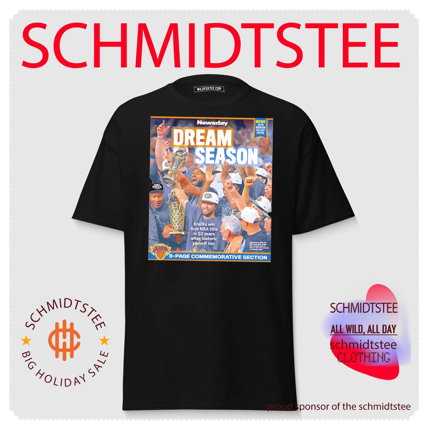 New York Knicks Dream Season 8 Page Knicks Commemorative Section shirt