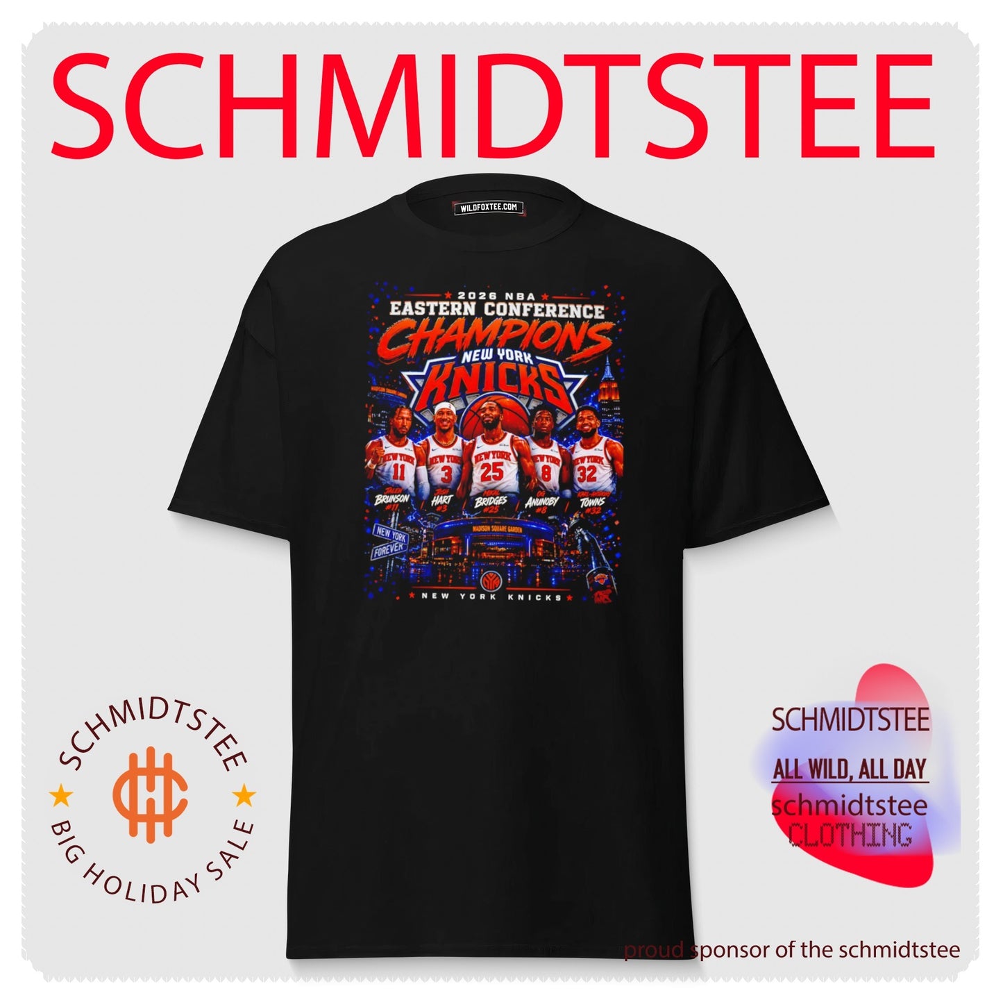 New York Knicks Eastern Conference Champions 2026 art graphic shirt