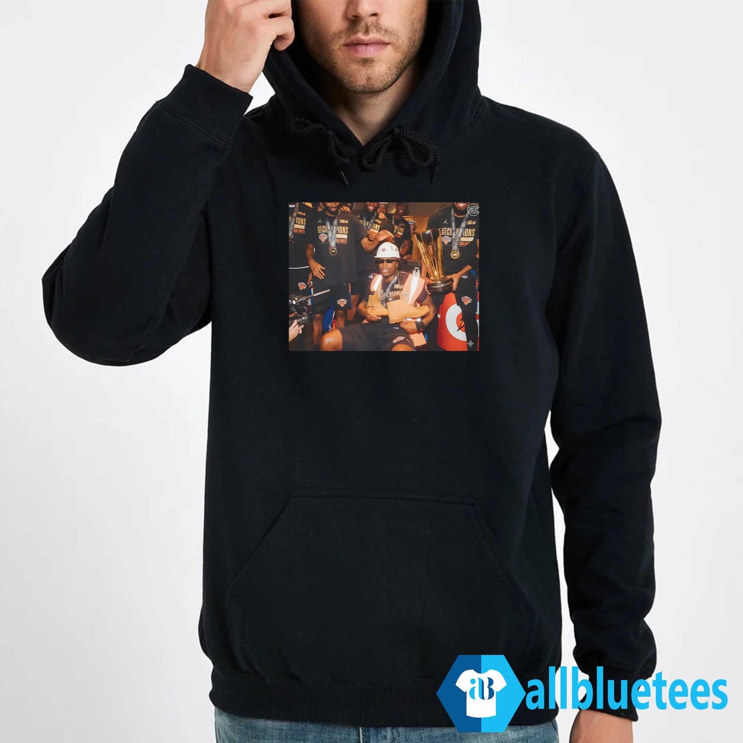 New York Knicks Locker Room Celebrating Shirt