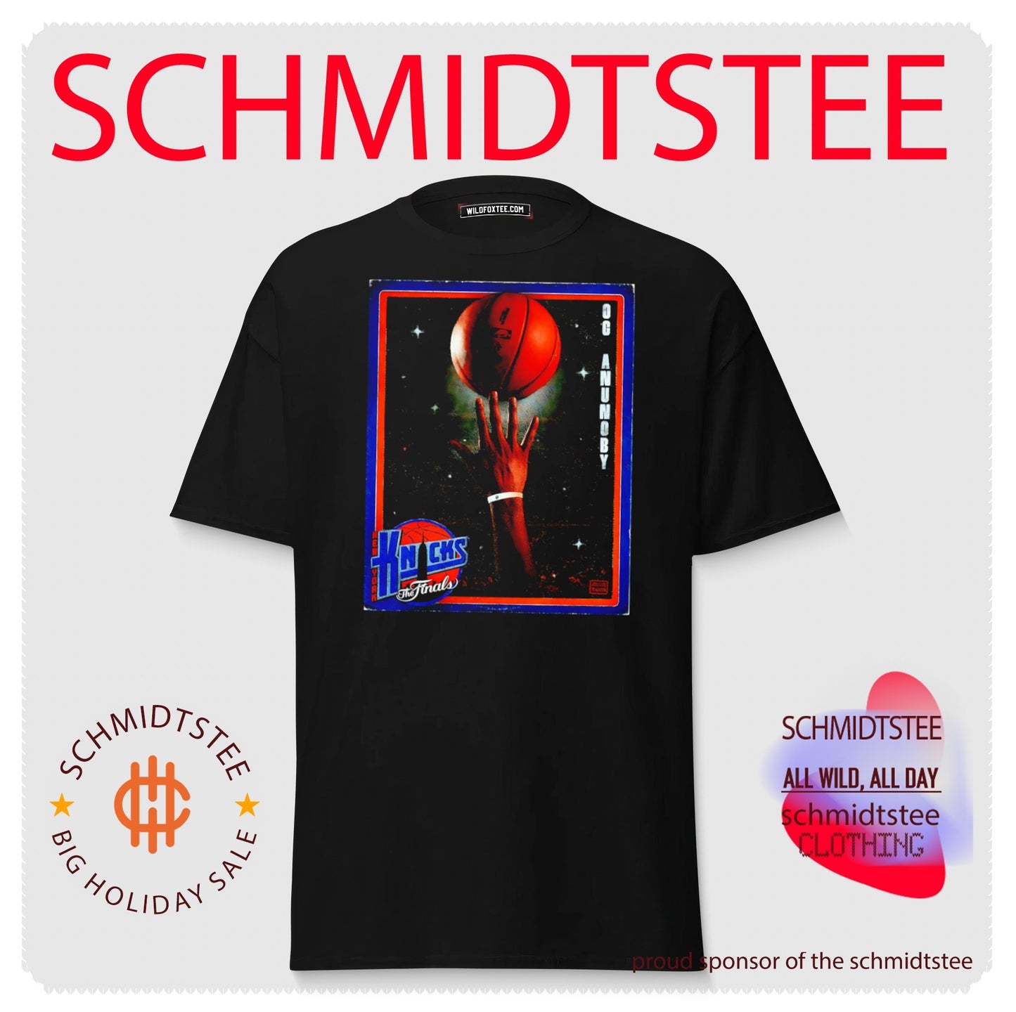 New York Knicks OG Anunoby highlight moment in NBA Finals 2026 shirt
