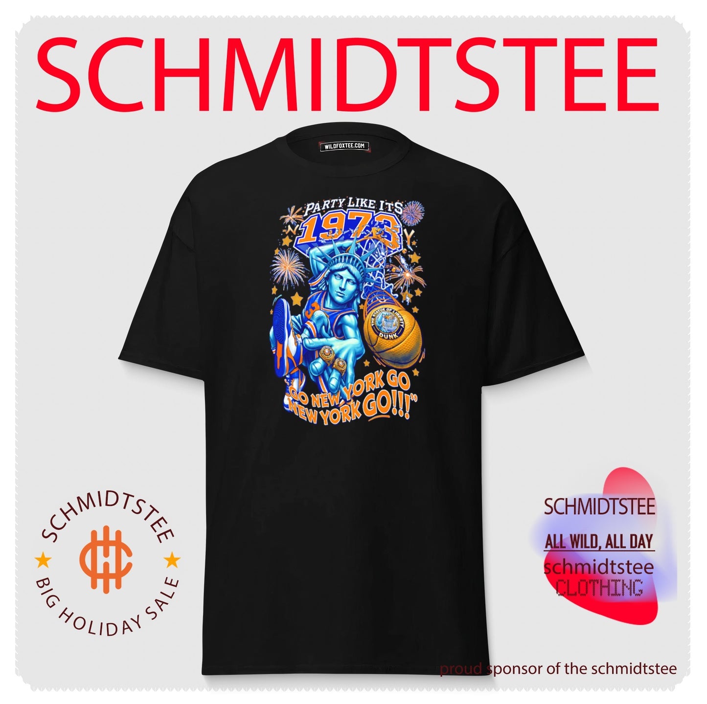 New York Knicks Party Like It’s 1973 go New York go shirt
