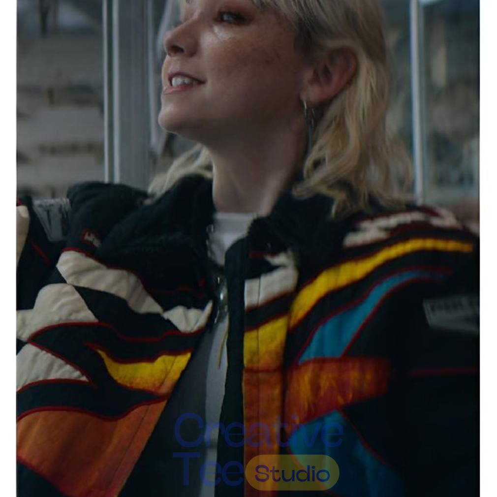 Off Campus Julia Sarah Stone Racing Jacket