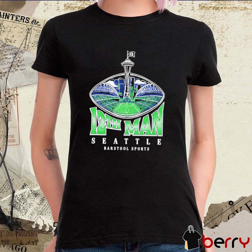 12th Man Seattle Seahawks Seattle Stadium t-shirt