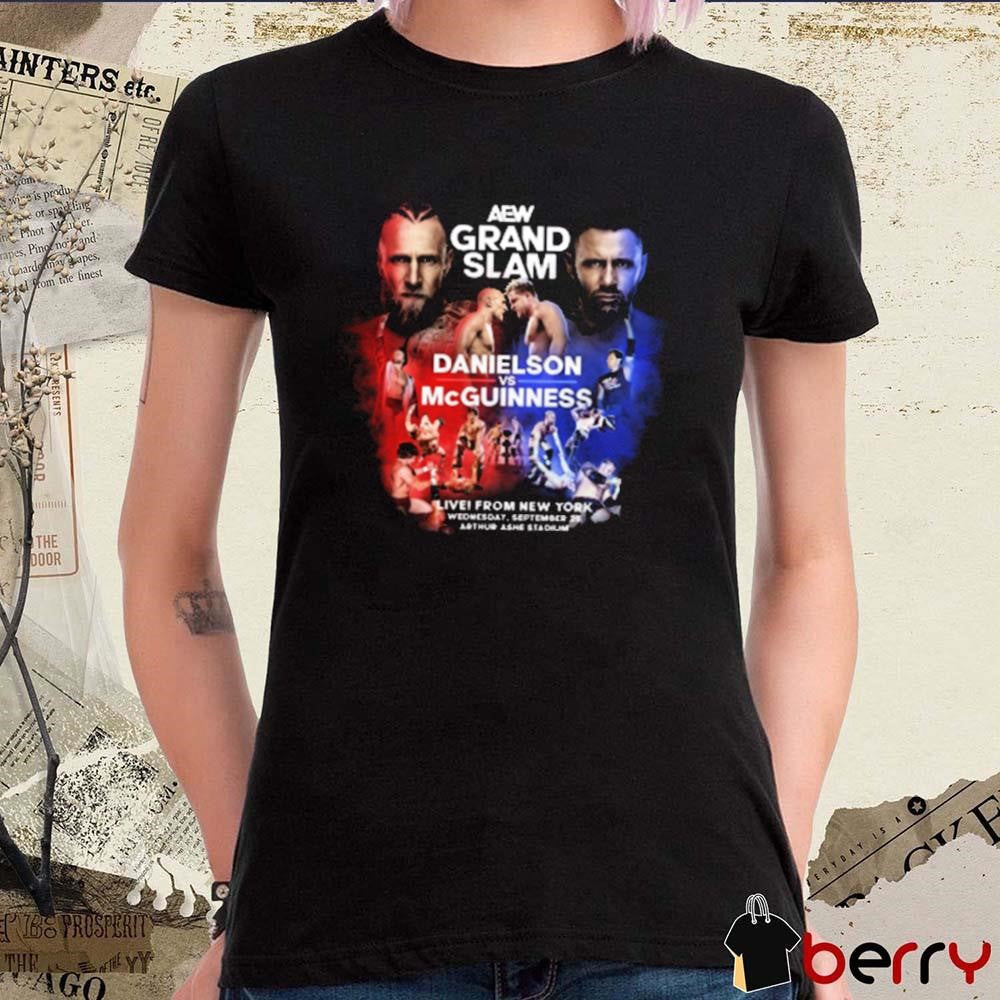 AEW Grand Slam 2024 Matchup Bryan Danielson vs Nigel McGuinness t-shirt