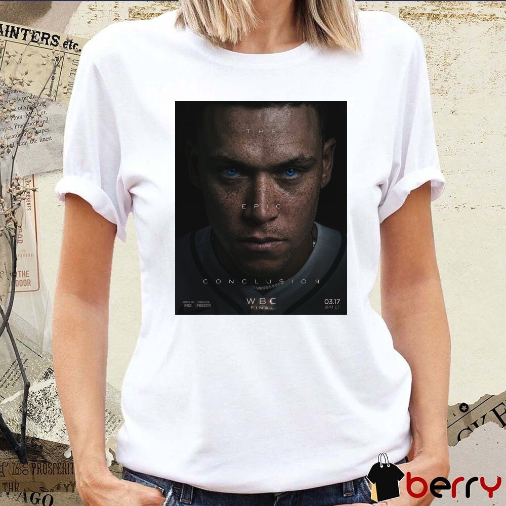 Aaron Judge Team USA The Epic Conclusion WBC Final March 17 2026 Poster t-shirt