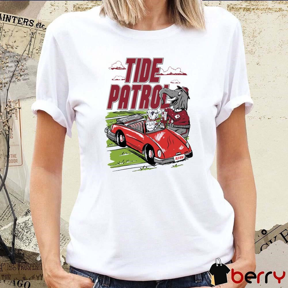 Alabama Crimson Tide Vs Georgia Bulldogs Tide Patrol t-shirt