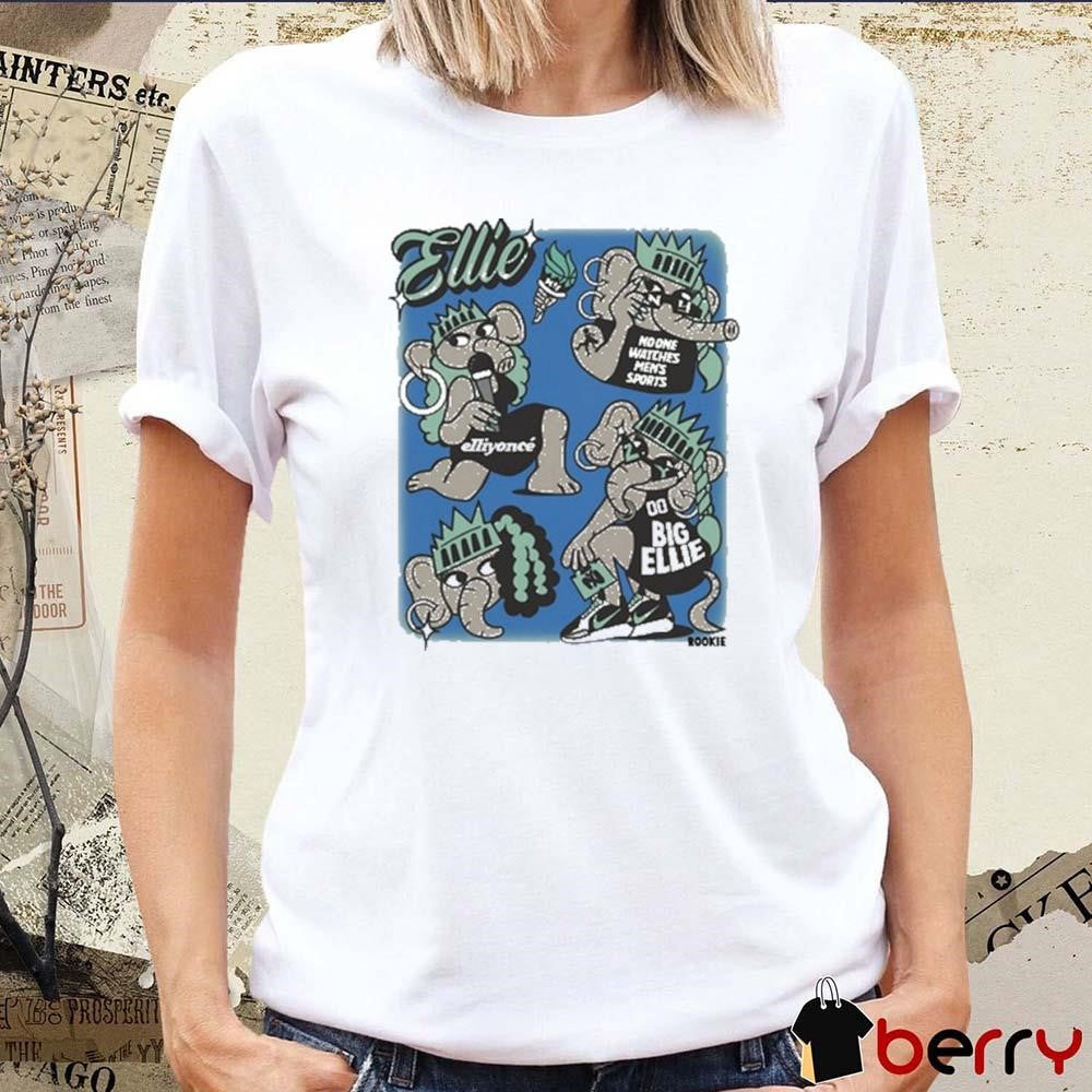 Big Ellie Elliyonce No One Watches Men’s Sports t-shirt