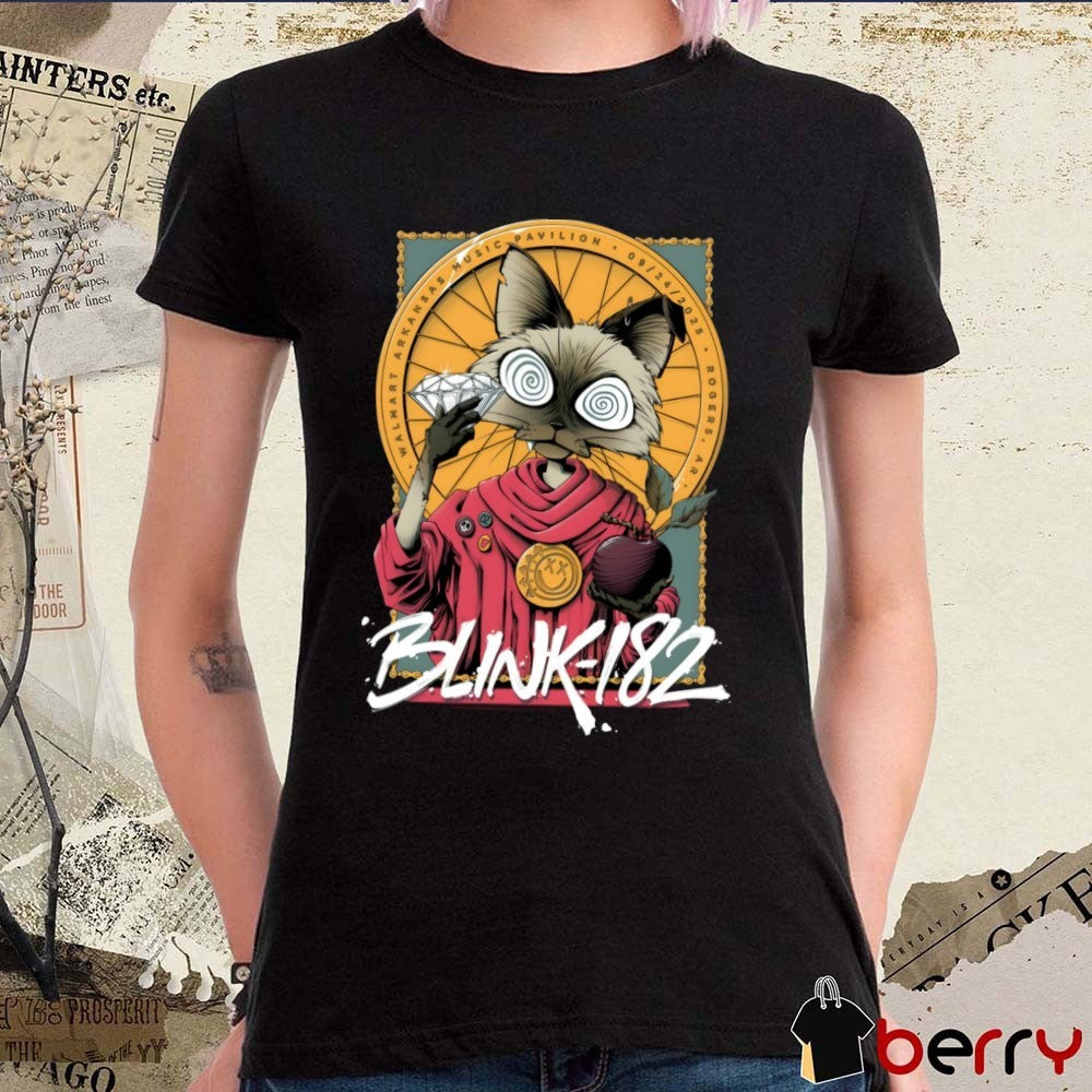 Blink-182 Walmart Arkansas Music Pavilion September 24, 2025 Rogers AR Art t-shirt