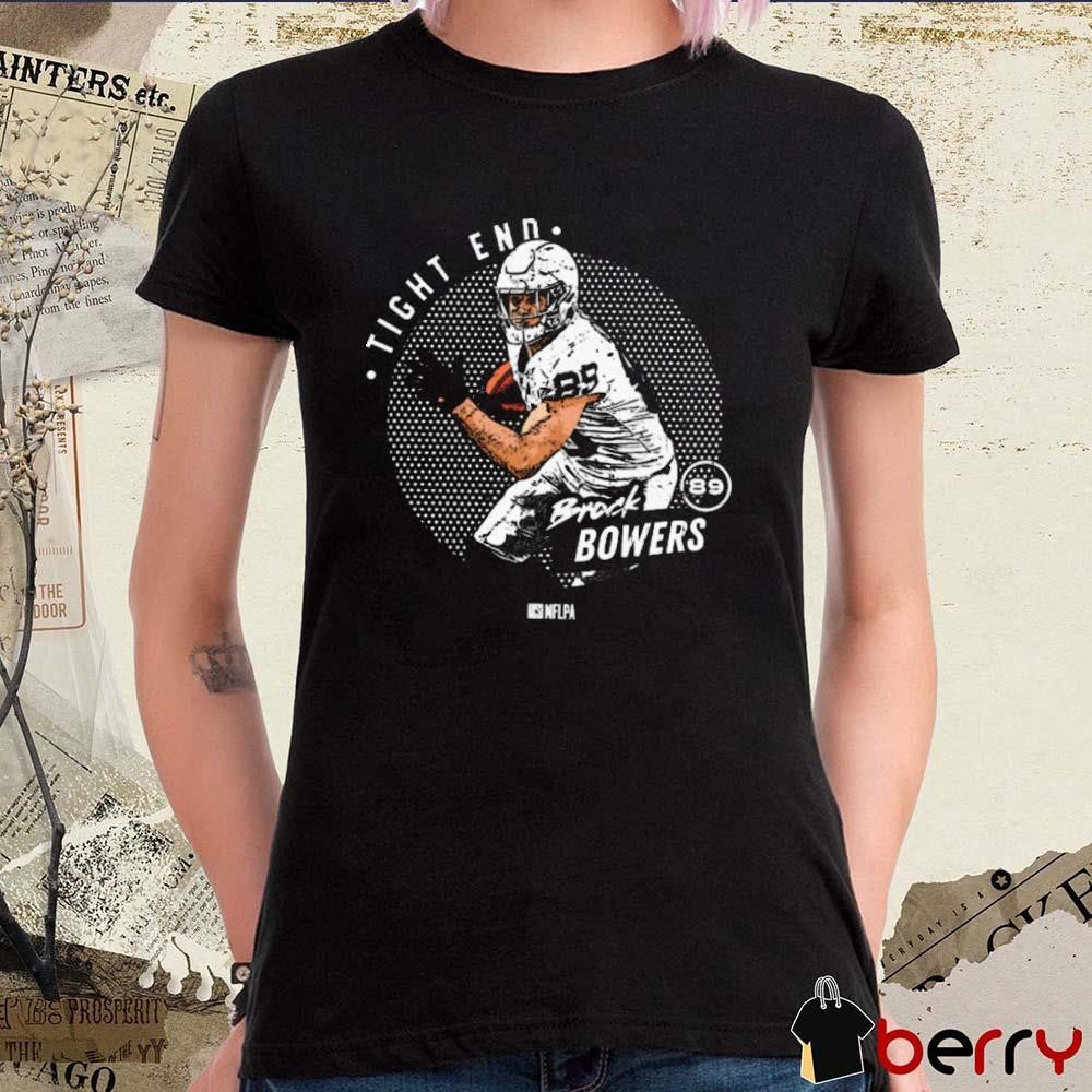 Brock Bowers Las Vegas Raiders NFL Tight End Dots t-shirt