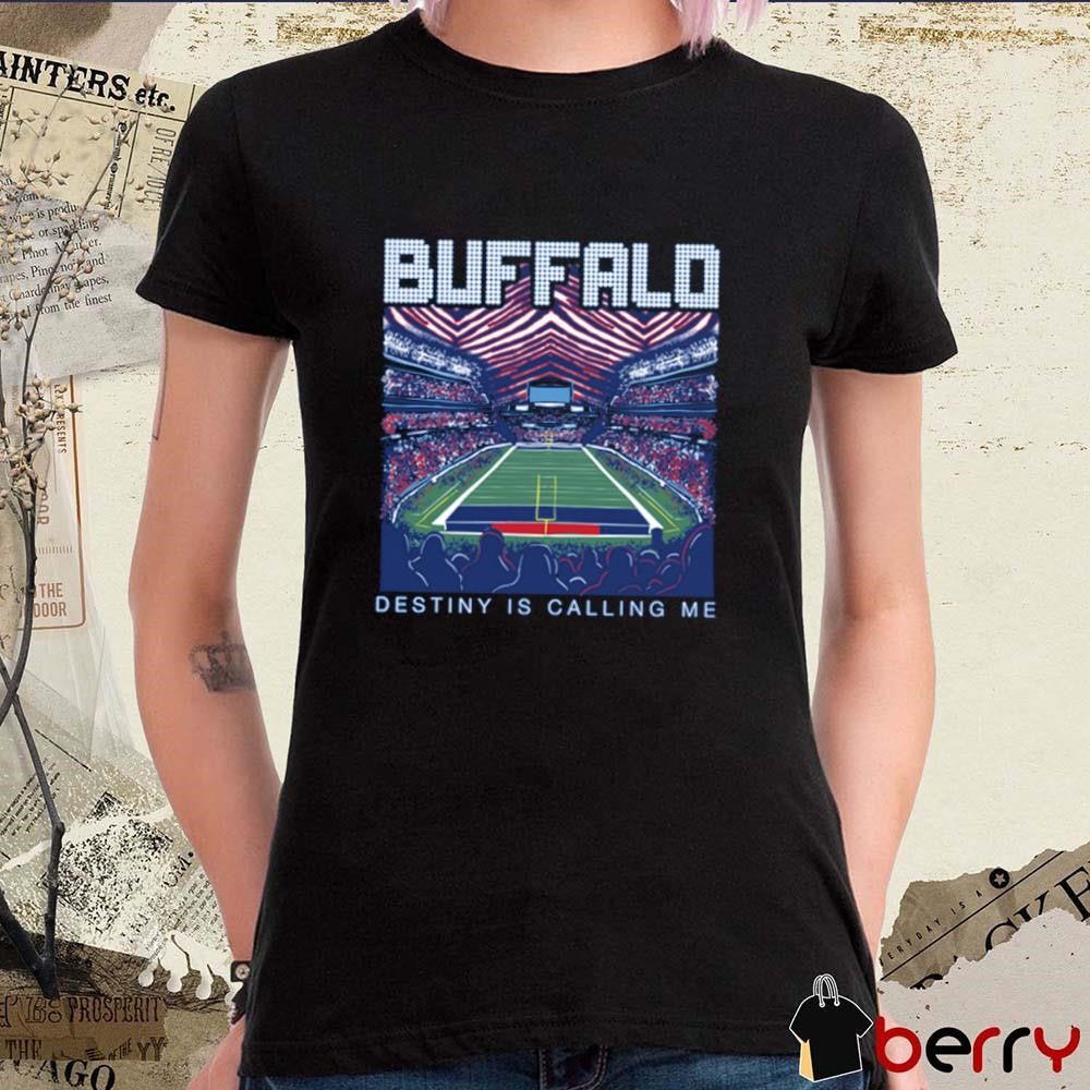 Buffalo Bills Destiny Is Calling Me Stadium t-shirt