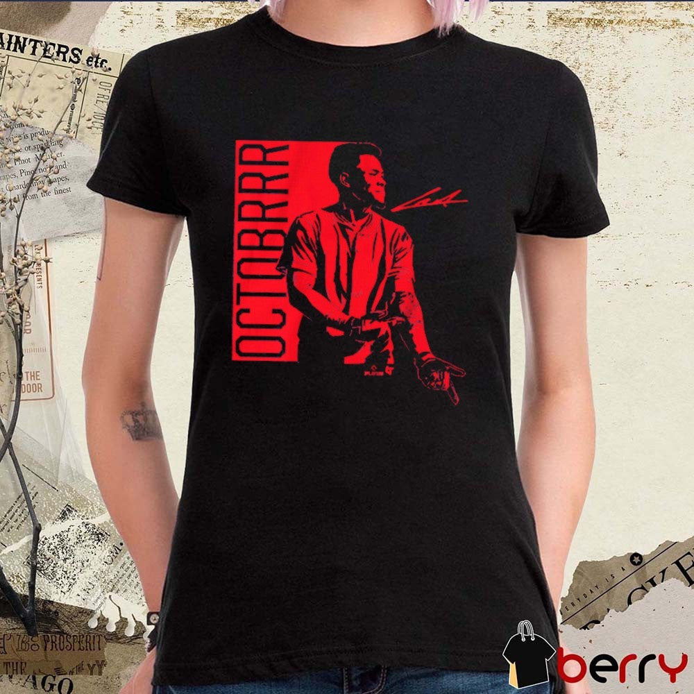 Ceddanne Rafaela Octobrrr Boston Red Sox MLB Signature Painting t-shirt