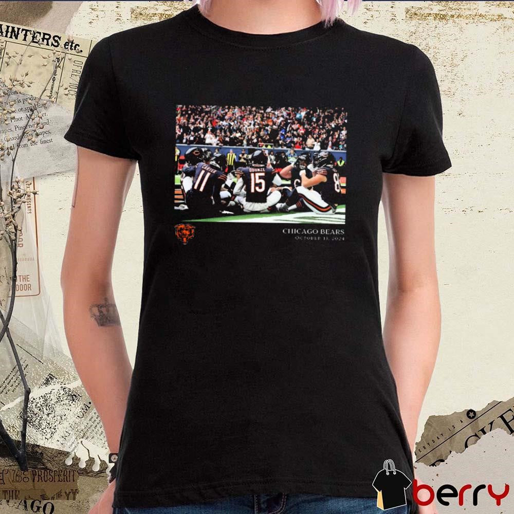Chicago Bears NFL Flash Features Week 6 Oct 13 2024 t-shirt
