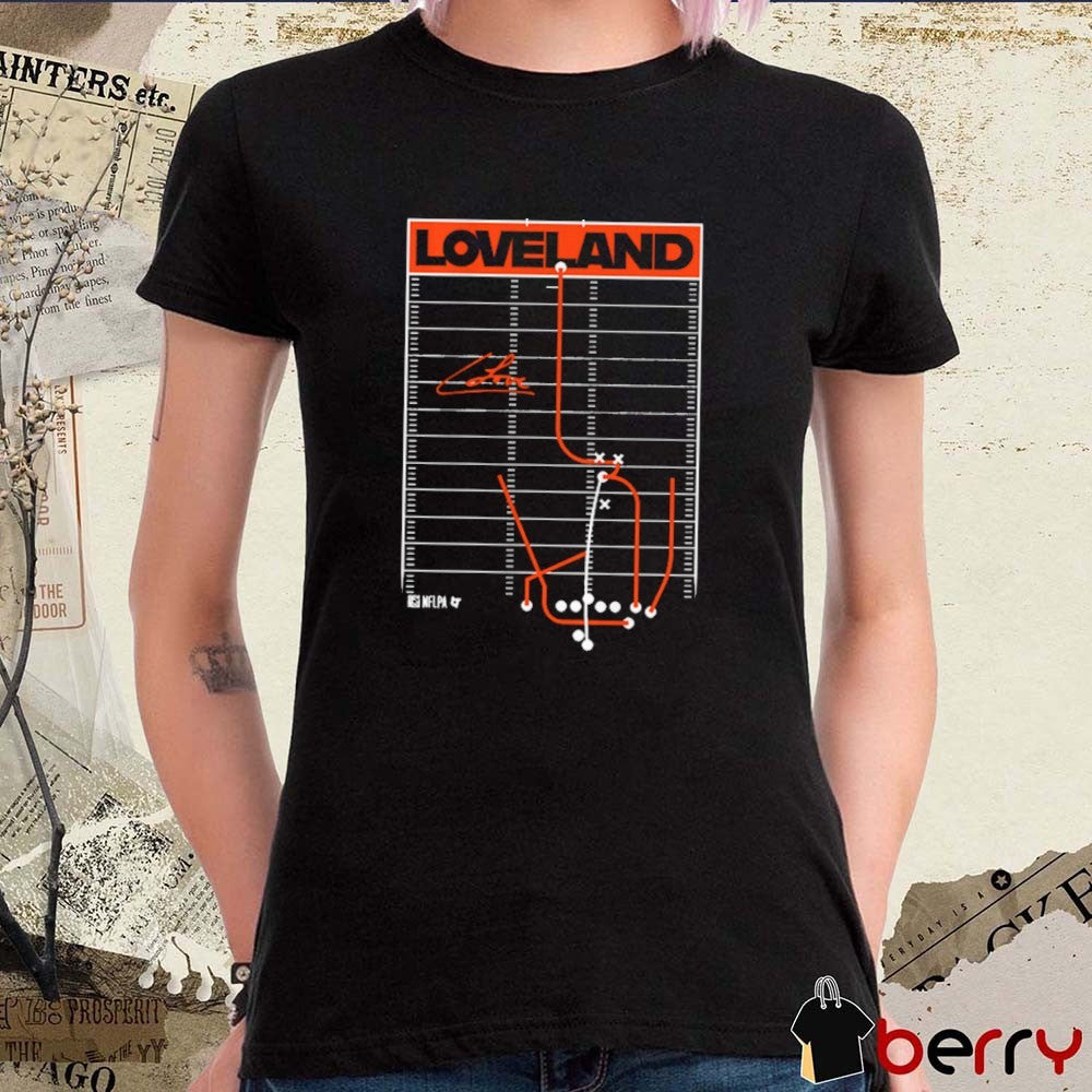Colston Loveland Take It To Loveland Chicago Bears NFL Signature t-shirt