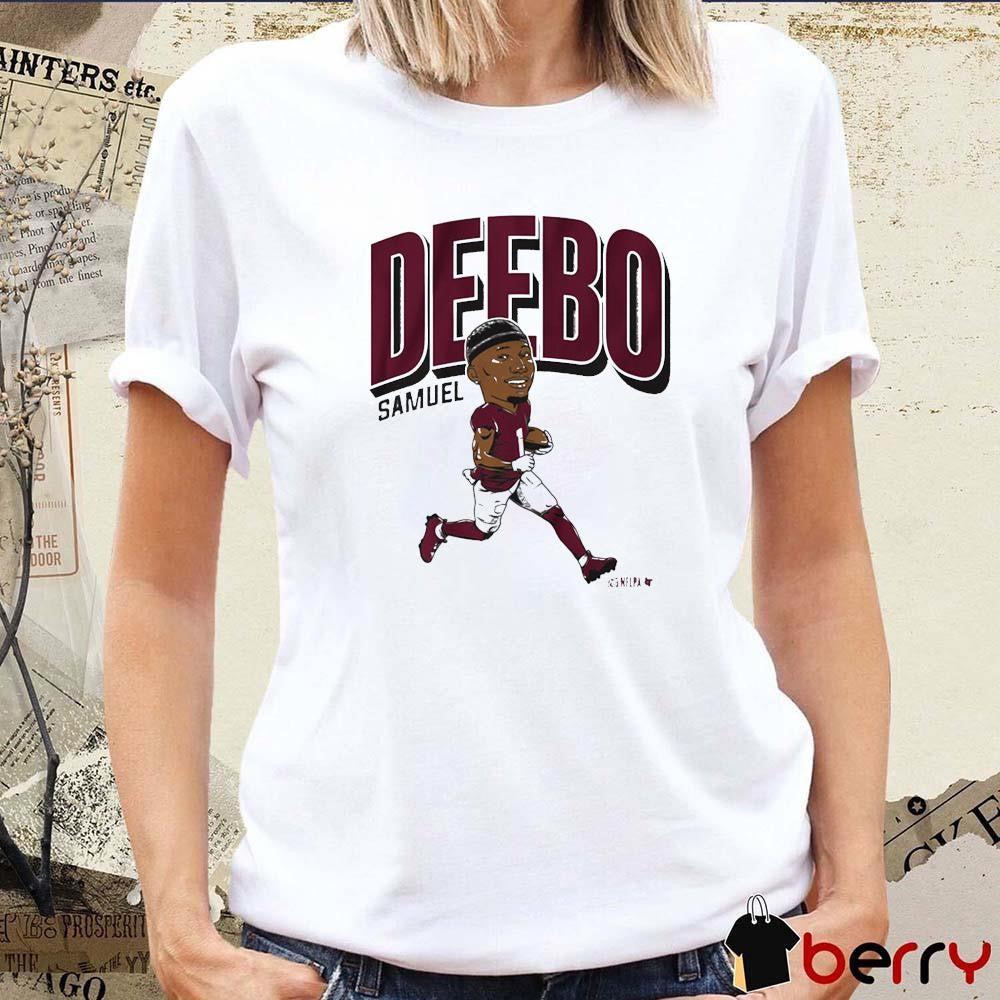 Deebo Samuel Washington Commanders Football NFL Caricature Graphic t-shirt